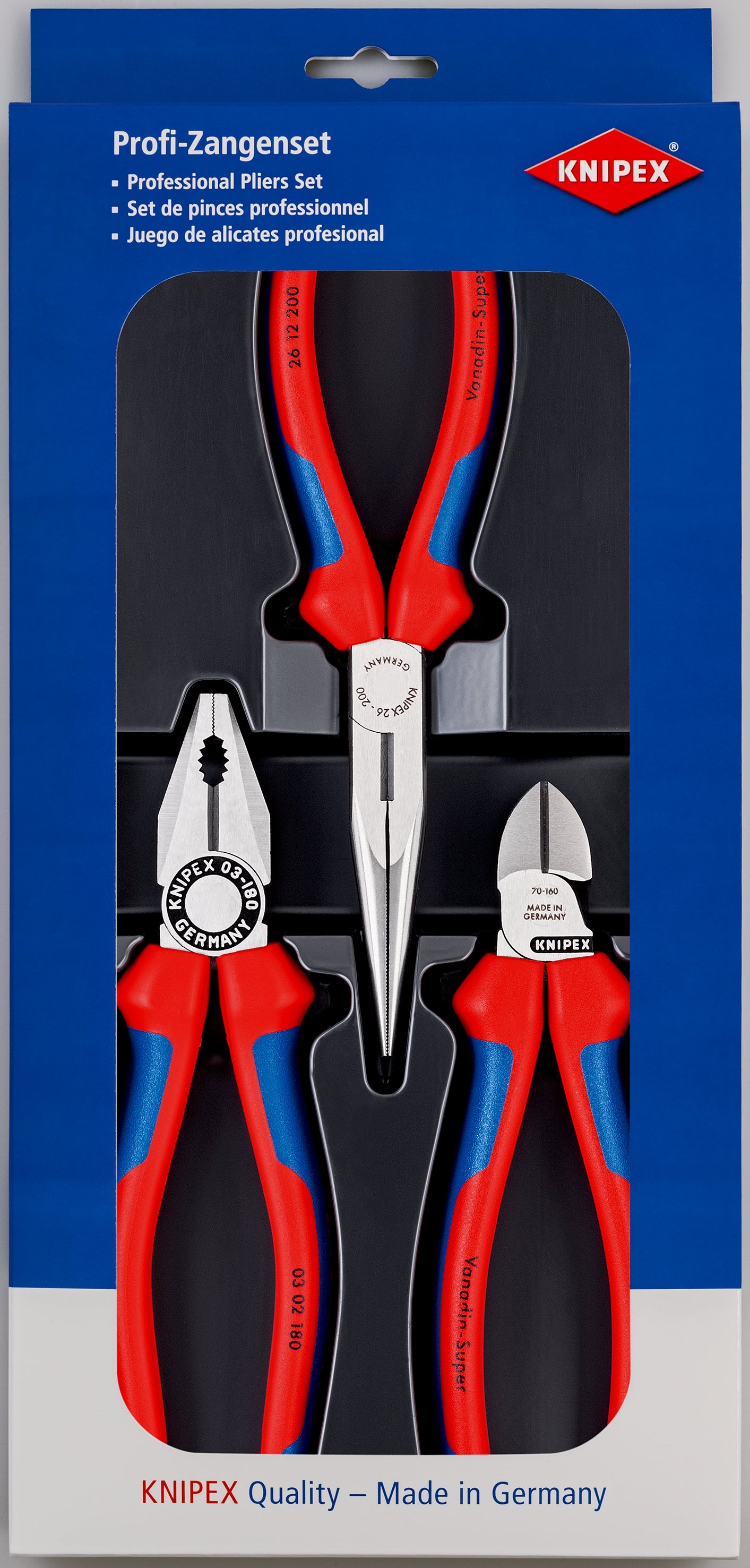 Buy KNIPEX 00 20 01 V02 - 6 Pc Snap Ring Pliers Set in Foam Tray