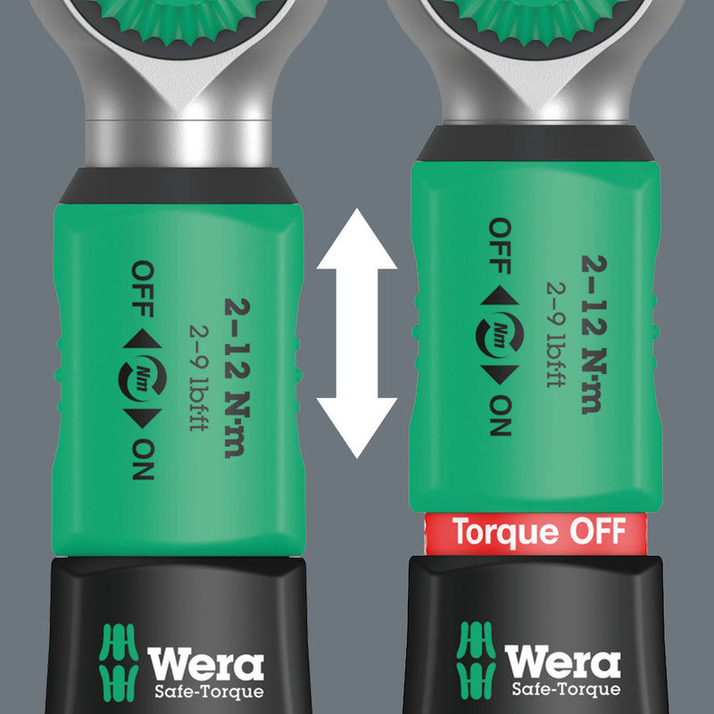 Wera Safe-Torque Wrench 2-12Nm Set (Various Styles)