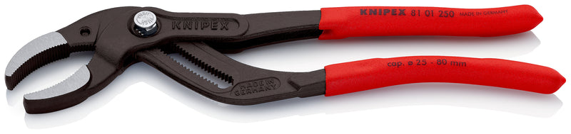 81 01 250 | Siphon & Connector Pliers | Non-Slip Handle | Black Atramentized - 250mm