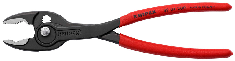 82 01 200 | TwinGrip Slip Joint Pliers | Non-Slip Handle | Black Atramentized - 200mm