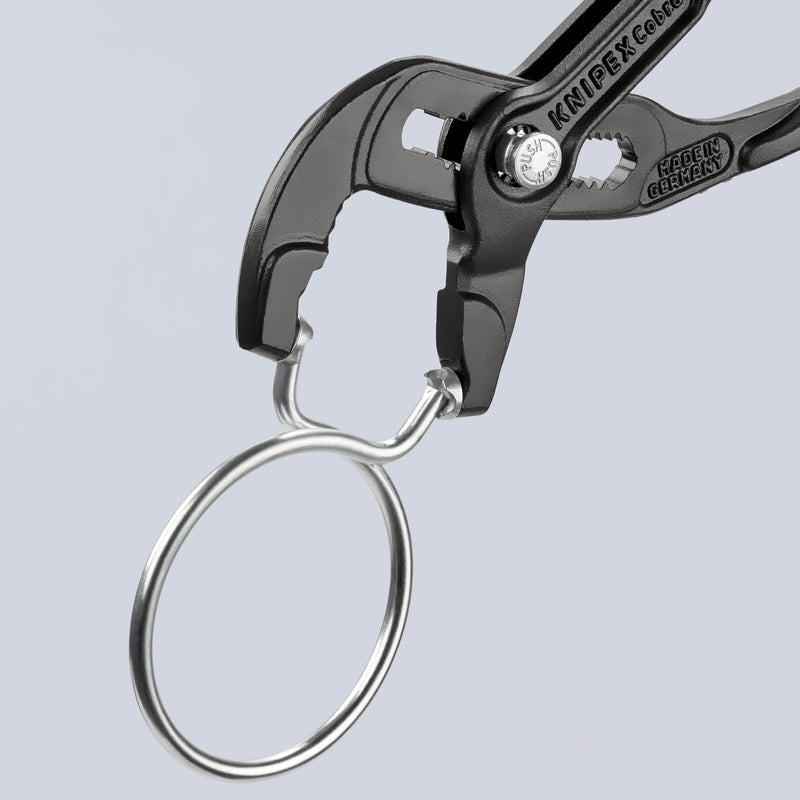 85 51 180 A | Spring Hose Clamp Pliers | Non-Slip Handle | Grey Atramentized - 180mm
