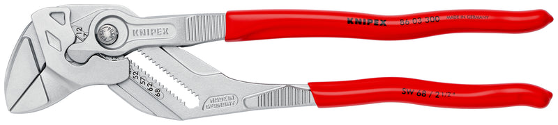86 03 300 | Pliers Wrench - Dual Use Tool | Coated Handle | Chrome Plated - 300mm