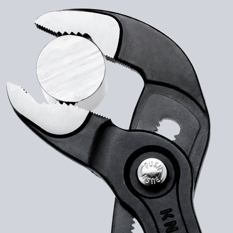 87 01 Series | Cobra® Water Pump Pliers | Non-Slip Handle | Grey Atramentized - (Various Sizes)