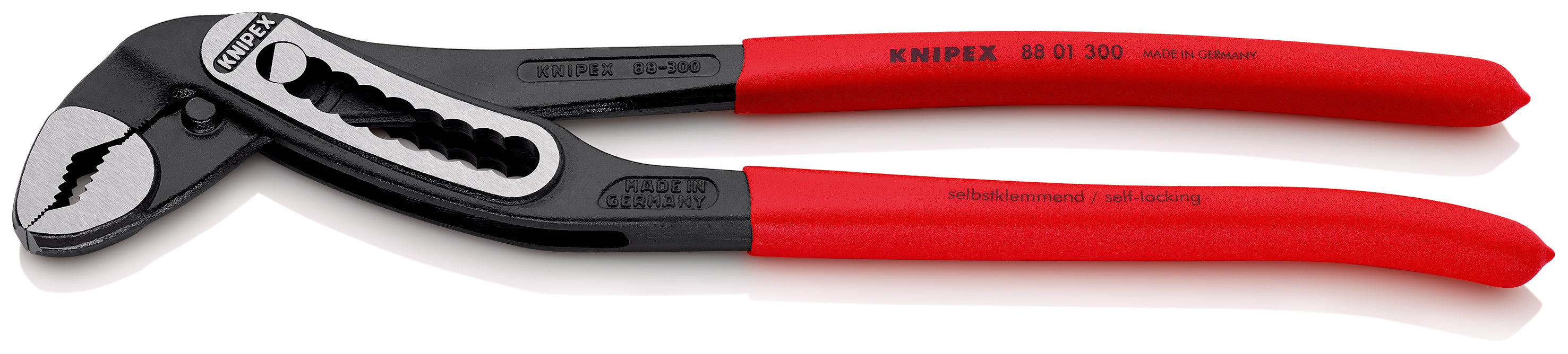 KNIPEX KNIPEX 85 01 250 SB SmartGrip® Water Pump Pliers with automatic  adjustment with non-slip plastic coating grey atramentize