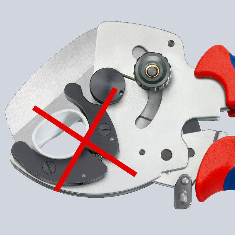 90 25 40 | Thick Plastic Pipe & Composite Pipe Cutter (26-40mm Capacity)