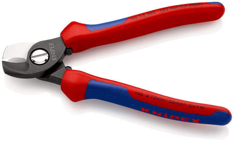 95 12 165 | Cable Shears | Multi-Component Handle - 165mm
