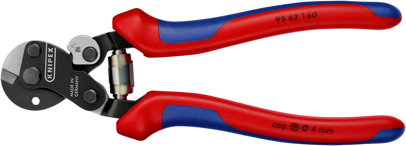 95 62 160 | Wire Rope Cutter | Multi-Component Handle | Burnished Head - 160mm