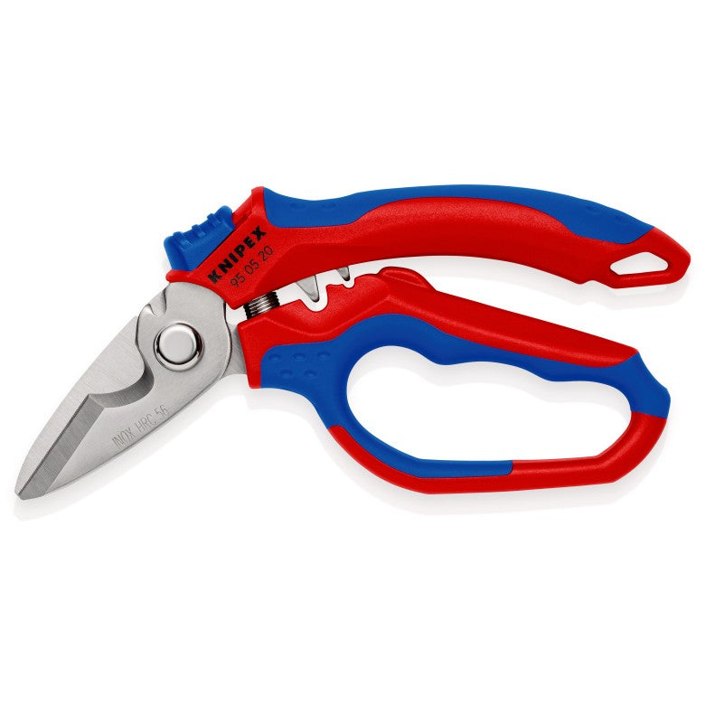 95 05 20 SB | Angled Electricians Shears w/ Crimping Profiles