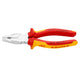 01 06 Series | VDE Heavy-Duty Combination Pliers | Multi-Component Handle | Chrome - (Various Sizes)