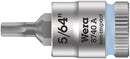 Wera | 05003380001 | 8740 A | Zyklop 1/4" Bit-Socket - 5/64in