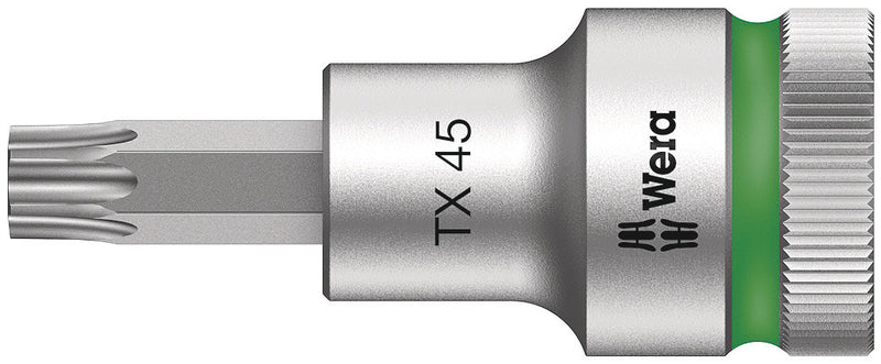 Wera | 05003835001 | 8767 C-HF | 1/2in Zyklop Torx Bit-Socket | TX45 x 60mm