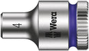 Wera | 05004022001 | 8100 SB12 | Zyklop (1/4in Drive) Comfort Ratchet Socket Set - 15pc