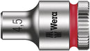 Wera | 05004022001 | 8100 SB12 | Zyklop (1/4in Drive) Comfort Ratchet Socket Set - 15pc