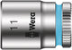 Wera | 05004022001 | 8100 SB12 | Zyklop (1/4in Drive) Comfort Ratchet Socket Set - 15pc