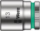 Wera | 05004022001 | 8100 SB12 | Zyklop (1/4in Drive) Comfort Ratchet Socket Set - 15pc