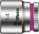 Wera | 05004022001 | 8100 SB12 | Zyklop (1/4in Drive) Comfort Ratchet Socket Set - 15pc