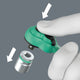 Wera | 05004022001 | 8100 SB12 | Zyklop (1/4in Drive) Comfort Ratchet Socket Set - 15pc