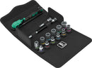 Wera | 05004022001 | 8100 SB12 | Zyklop (1/4in Drive) Comfort Ratchet Socket Set - 15pc