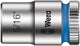 Wera | 05005542001 | 8100 SA15 | Zyklop (1/4in Drive) Comfort Ratchet Socket Set - 28pc