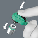 Wera | 05005542001 | 8100 SA15 | Zyklop (1/4in Drive) Comfort Ratchet Socket Set - 28pc