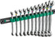 Wera | 9630 Joker | 6000 Ratchet Combination Spanner Set w/ Magnetic Rail 11pc