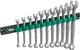 Wera | 9640 Joker | 6003 Ring Spanner Set w/ Magnetic Rail 11pc