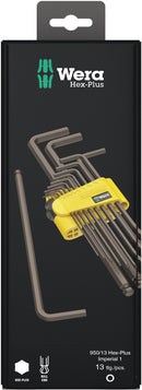 Wera 05021721001 | Imperial Hex-Plus L-Key Set 13pc