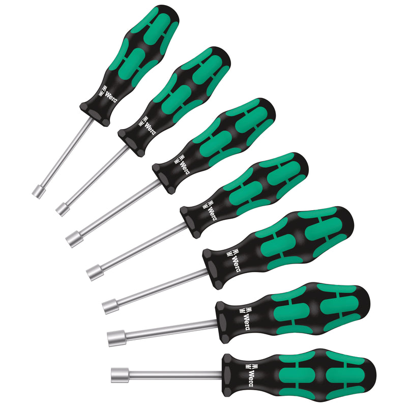 Wera 05029510001- 395 HO/7 SM Nutdriver set, 7 pieces