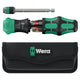 Wera | 05051515001 | KK 25 RA-R | Ratchet Screwdriver Bit Set | 6pc + Tool Pouch
