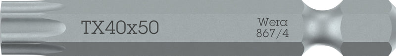Wera 867/4 Z bits Trox (Various  Sizes)