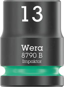 Wera | 05072018001 | 2090/16 3/8" Metric Impaktor Impact Driver Set - 19pc