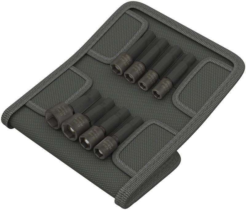 Wera 05073495001 | Magnetic Nut-Setter Set With Belt Pouch | 8pc