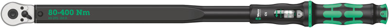 Wera | 05075624001 | Click-Torque C5 | 1/2in Reversible Ratchet Torque Wrench | 80-400Nm