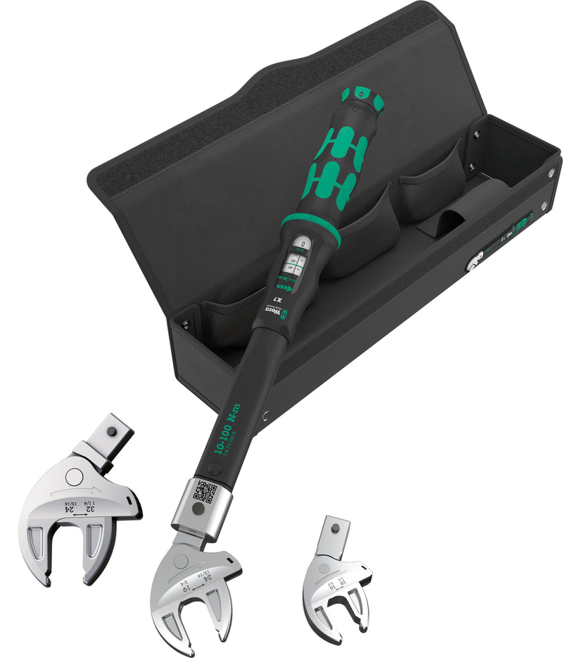 Wera | 9530 Joker | Torque Wrench for Heat Pumps / Air Conditioning | Set 4pc