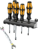 Wera | 05136078001 | Limited Edition | Chisel Driver + Joker Double Open-end Spanner Set - 6pc
