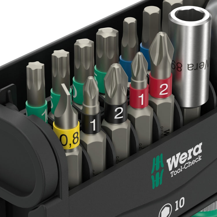 Wera | Limited Edition | Salt + Pepper Shaker & Bottle Opener | Screwdriver Bit Set + Tool Pouch 25pc