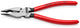 Knipex | 08 21 185 | Needle-Nose Combination Plier | Plastic Coated Handle | Black Atramentized - 185mm