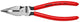 Knipex | 08 21 185 | Needle-Nose Combination Plier | Plastic Coated Handle | Black Atramentized - 185mm
