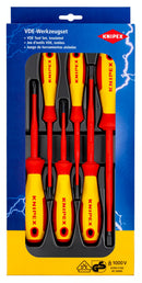 Knipex | 00 20 12 V02 | VDE Screwdriver Set Slotted + Phillips | 6pc