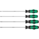 Wera | 05347736002 | 335/350/355/4 Screwdriver set Kraftform Plus Lasertip 200 mm-long blades