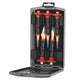 Rennsteig | 421 102 0 | Chisel & Punch w/ Grip Set 5pc + Case