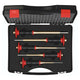 Rennsteig | 425 154 0 | Parallel Pin Punch w/ Grip Set 5pc + Case