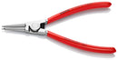 Knipex | 46 Series |Circlip Pliers For External Shafts| Coated Handles | Chrome Plated - (Various Size)
