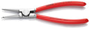 Knipex | 46 Series |Circlip Pliers For External Shafts| Coated Handles | Chrome Plated - (Various Size)