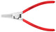 Knipex | 46 Series |Circlip Pliers For External Shafts| Coated Handles | Chrome Plated - (Various Size)
