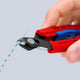 Knipex | 78 61 150 | Slim Knips | Black Atramentised | Multi Component Handle - 150mm