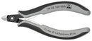 Knipex 79 02 120 ESD | ESD Precision Electronics Side Cutter | Multi- Component Handles - 120mm