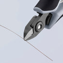 Knipex 79 02 120 ESD | ESD Precision Electronics Side Cutter | Multi- Component Handles - 120mm