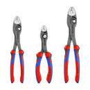 82 02 Series | TwinGrip Slip Joint Pliers | Multi-Component Handle | Black Atramentized - (Various Sizes)