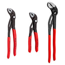 87 01 Series | Cobra® Water Pump Pliers | Non-Slip Handle | Grey Atramentized - (Various Sizes)